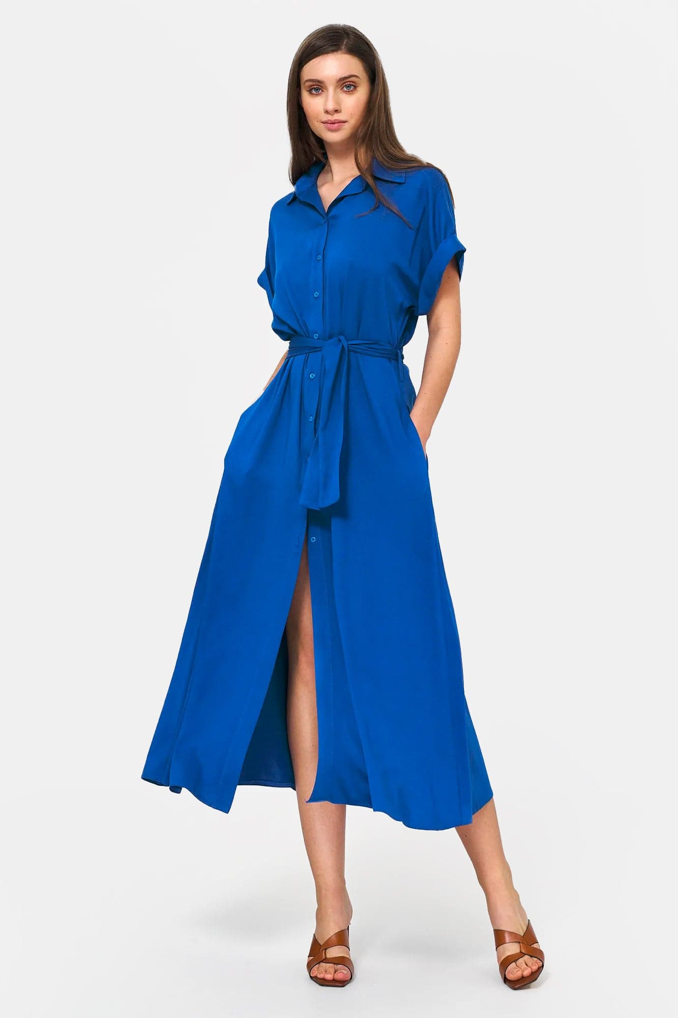 Элегантное шерстяное пальто